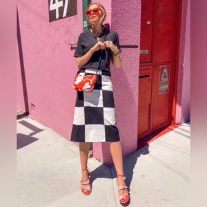 Marimekko a-line cotton skirt size EU 40